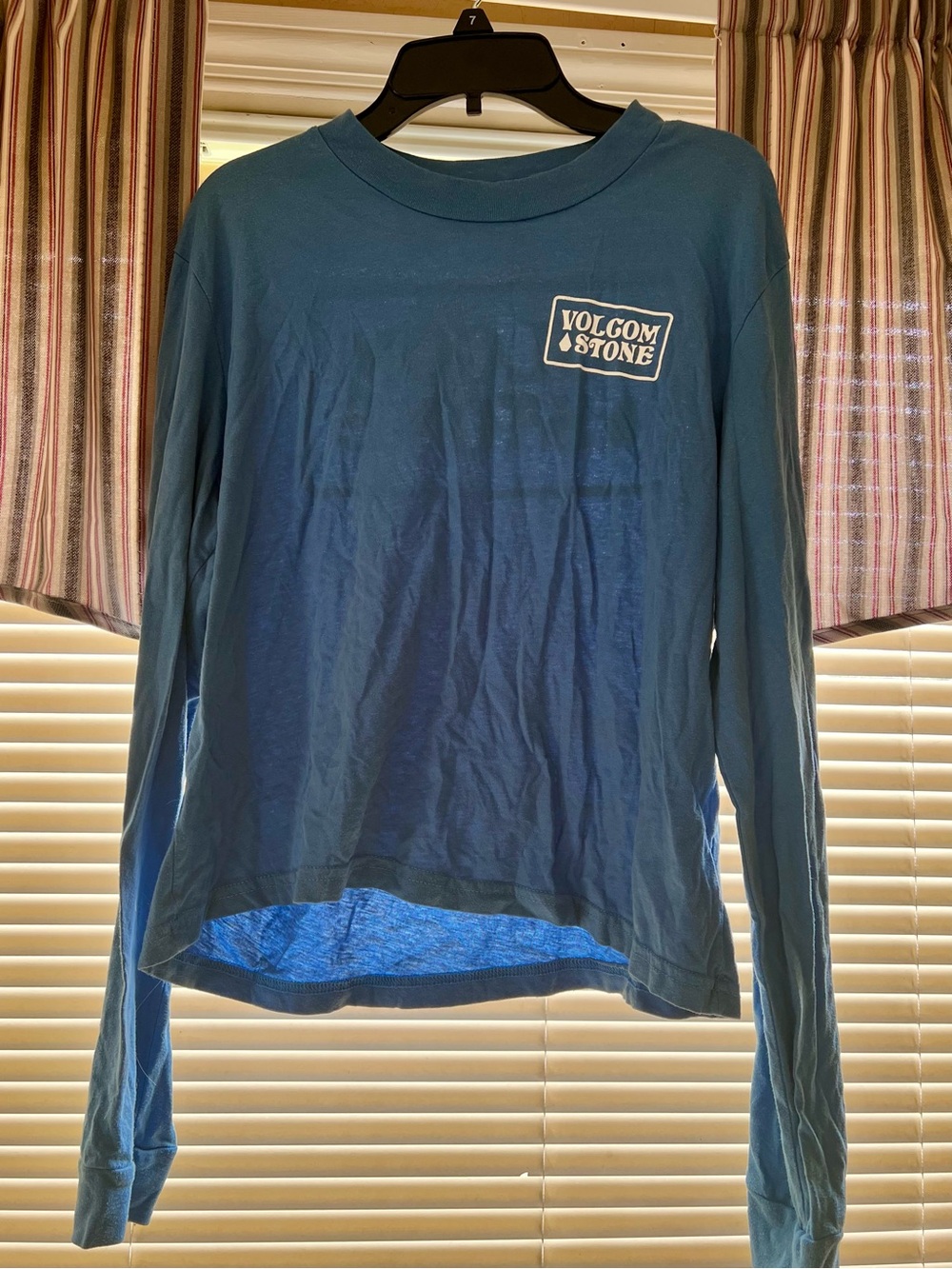 Volcom Long Sleeve Tee in Teal